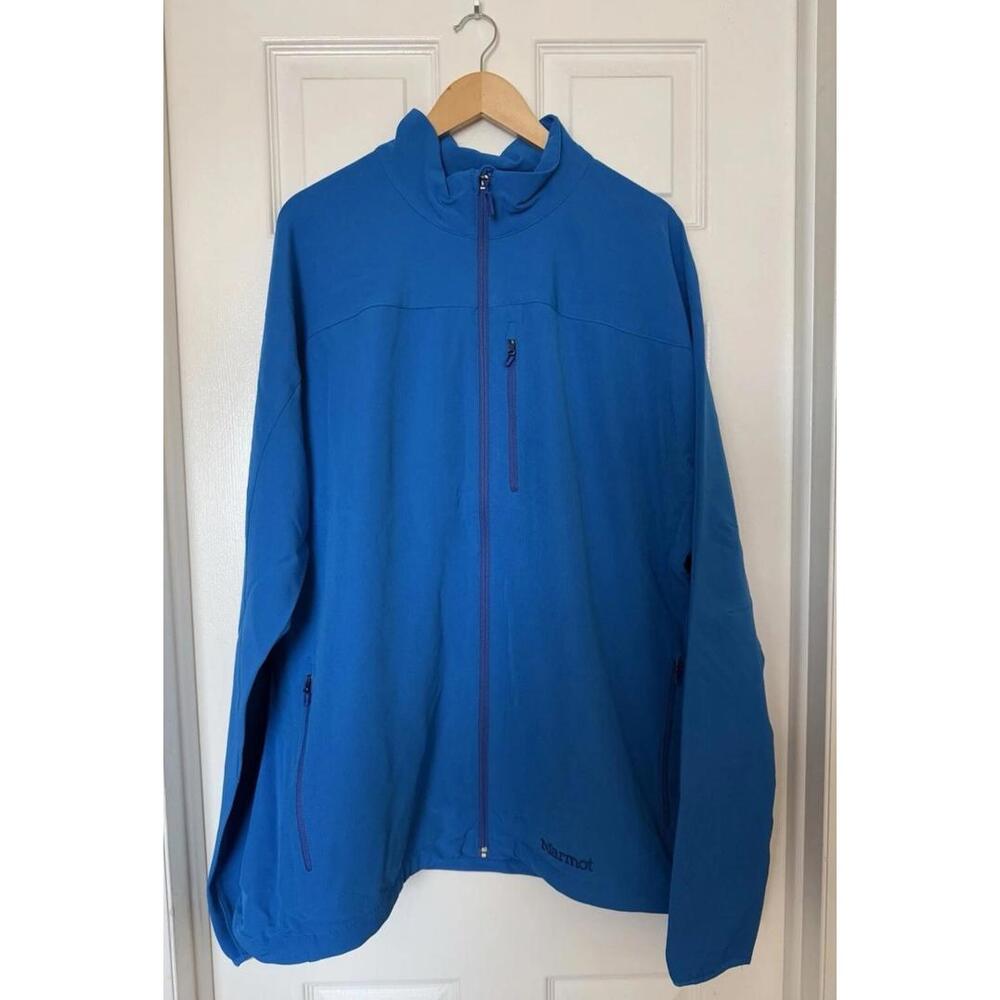 Marmot Men's Size 3XL Tempo Full-Zip Jacket Cobalt Blue 98260X-2740 NEW